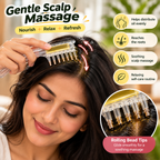 Crystal Serum Applicator Comb for Scalp Massage