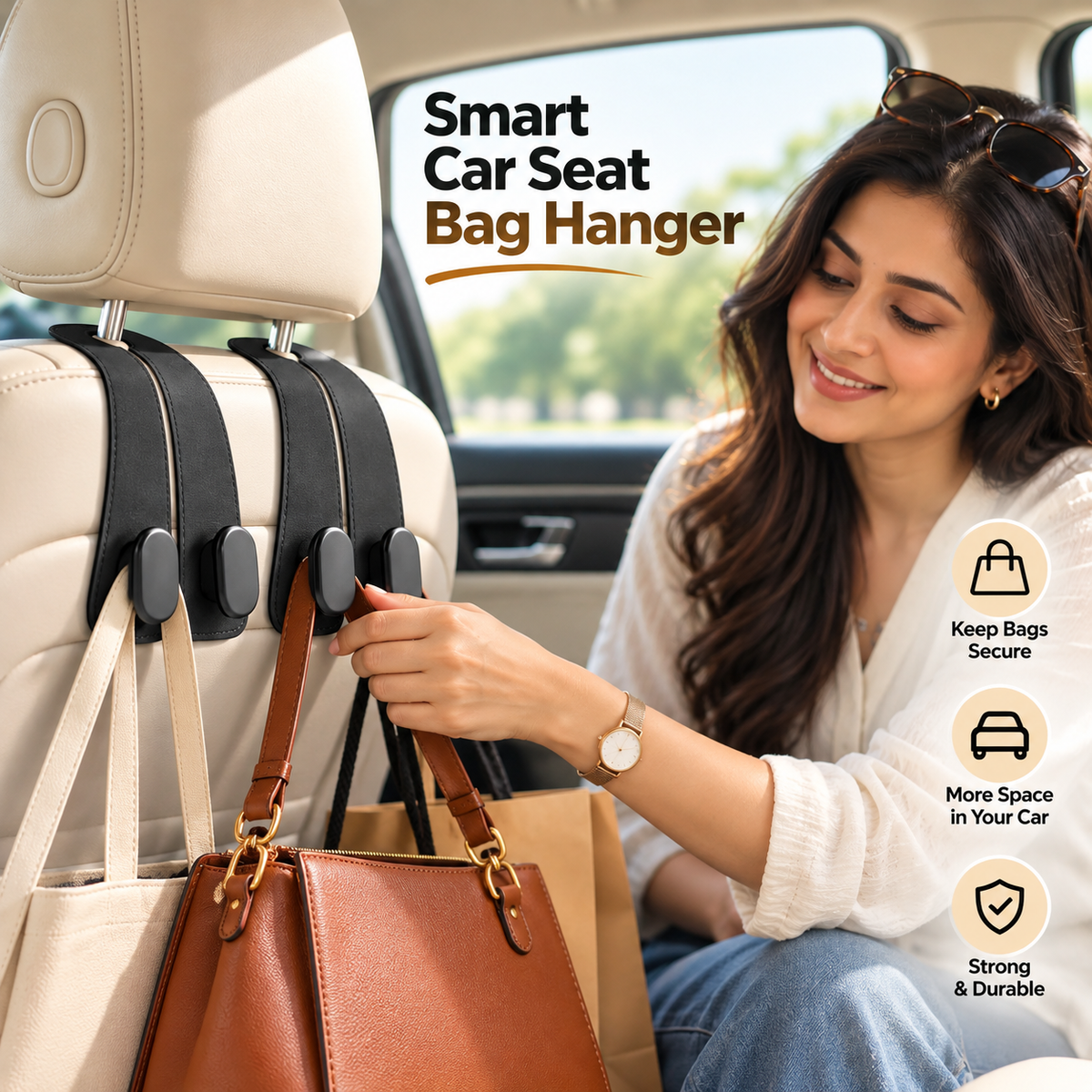 Car Hooks for Headrest
