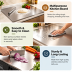 Stainless Steel Chopping Board for Kitchen